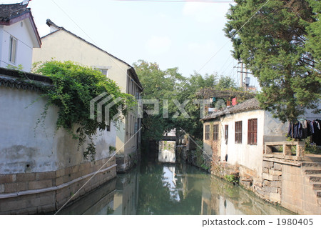 riverside district, canal, canals 1980405