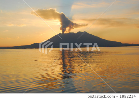 Nagi Sakurajima噴發晉江灣鹿兒島 1982234