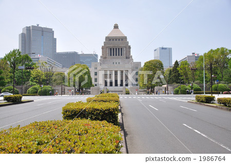 landmark, landmarks, national diet building 1986764