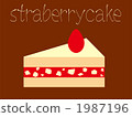 strawberry cake, shortcake, cake 1987196