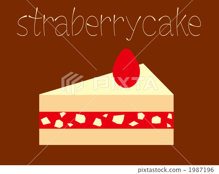 strawberry cake, shortcake, cake 1987196