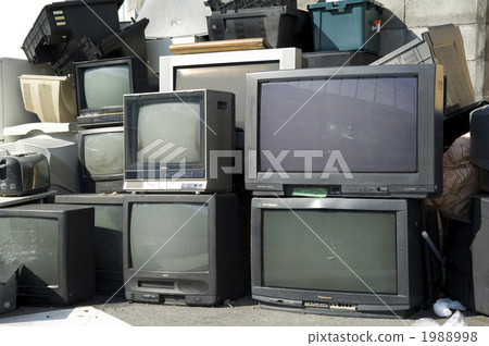 Discarded analog TV 1988998