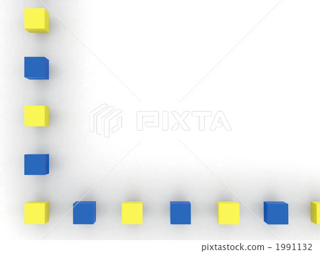 cube, cubes, perpendicular - Stock Illustration [1991132] - PIXTA