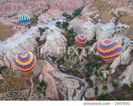 cappadocia, kapadokya, air balloon 1997691