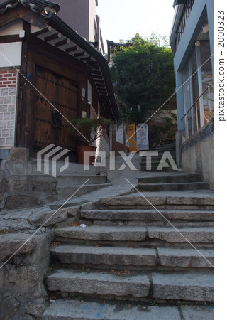 South Korea Seoul Kitamura Sankin Douro Alley Alley 2000323
