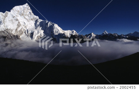 從Nipusse西北峰和從Kalaparal右後方的Amadabram視圖 2002455