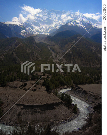 從Annapurna Pisan到Manang的路上 從Annapurna Pisan到Manang的路上 2002806