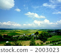 From the top of Biei Hill 2003023