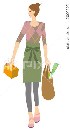 Housewife shopping 2006205