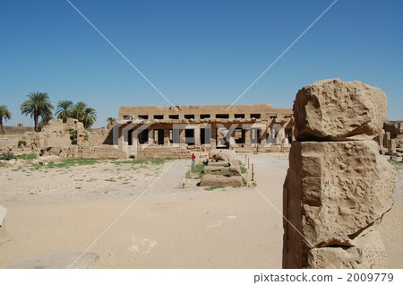 在卡納克神廟的石頭 2009779