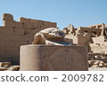 卡納克神廟寺廟金龜子大石雕象 2009782