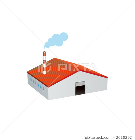 Illustration of factory or warehouse 2010292