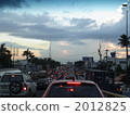Traffic jam in the Dominican Republic 2012825