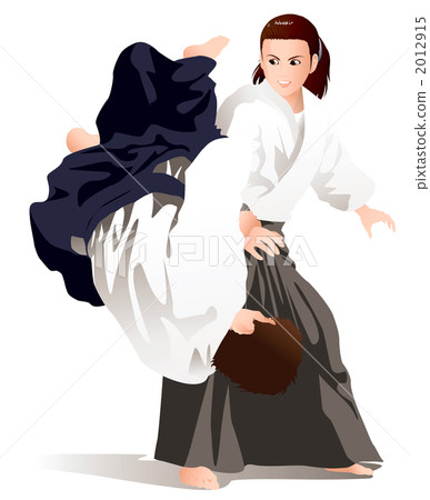 Aikido practice 2012915