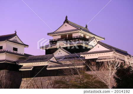 松山城堡在黃昏 2014192