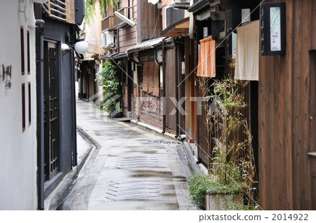 Street corner of Kyoto · Yanagi Koji 2014922