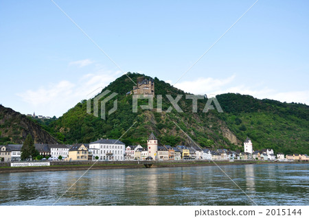 German Rhine Valley Sankt Goarshausen and the cat's castle German Rhine Valley Sankt Goarshausen and the cat's castle 2015144