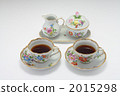 Meissen style hand-painted floral coffee set 2015298