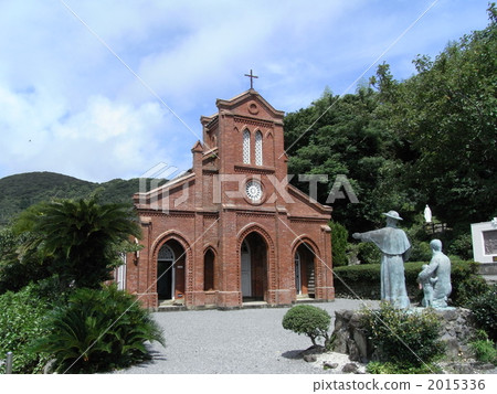 The Tozaki church in Fukue Island on Goto Island line 2015336