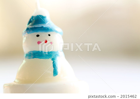 一頂藍色帽子的雪人 2015462