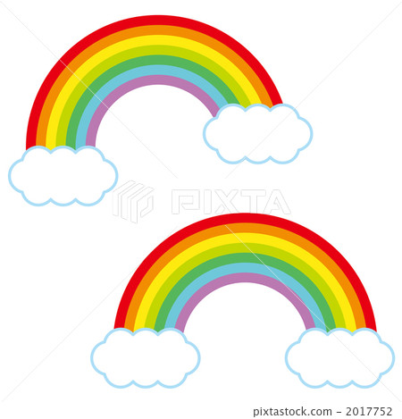 Rainbow and clouds rain 2017752
