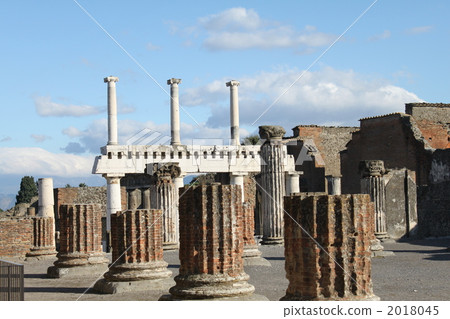 龐貝古城遺址 殘骸 廢墟 2018045