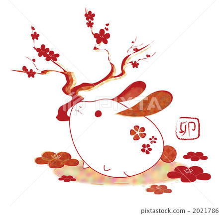 rabbit, sexagenary cycle, illustration 2021786