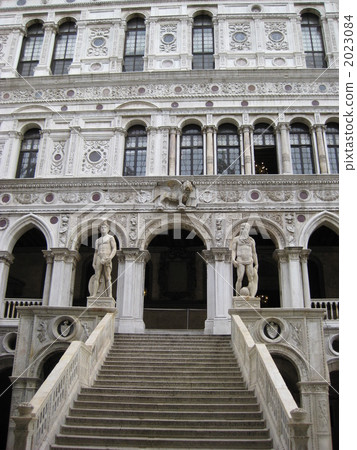 Doge's Palace, palazzo ducale, gothic style 2023084