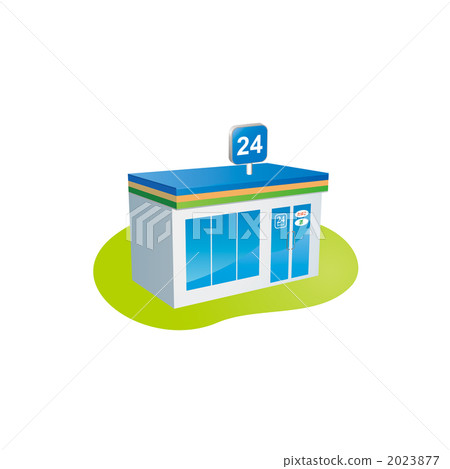 方便 便利店 便利商店-插圖素材 [2023877] - PIXTA圖庫