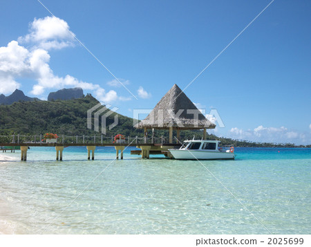 水上別墅 海濱度假村 博拉博拉島 2025699