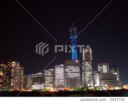 View of Landmark Tower from Yokohama Bay Quarter 2027742