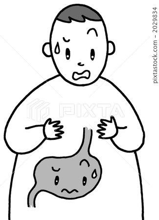 Stomach poor - Stock Illustration [2029834] - PIXTA