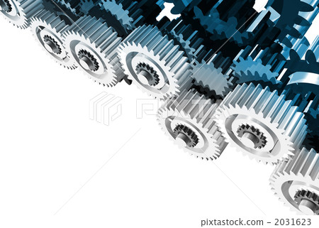 發條裝置 螺絲釘 鈍齒輪 2031623