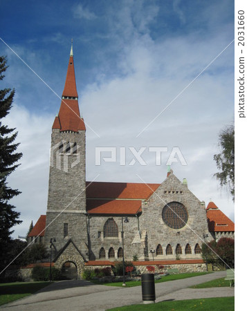 Regional city in Finland (Cathedral of Tampere) 2031660