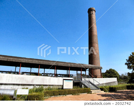Chimney of Miyaura coal memorial park 2032742
