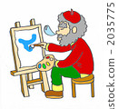 painter, an artist, uncle 2035775