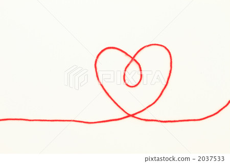 紅色羊毛紗（心臟擴大） 2037533