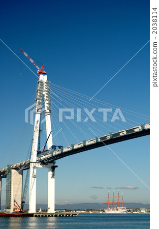 The largest stretched bridge in the Japan Sea side · Shinmoni Ohashi The largest stretched bridge in the Japan Sea side · Shinmoni Ohashi 2038114