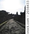 stone pavement, road, pompei 2038433