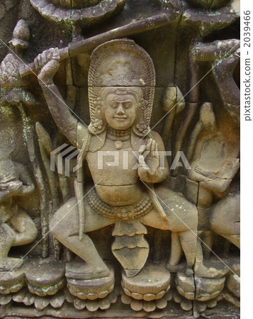 Angkor Thom's relief Angkor Thom's relief 2039466