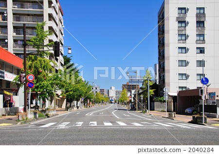 The road of Niigata City The road of Niigata City 2040284