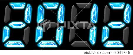 2012 digital figures aqua 2041736