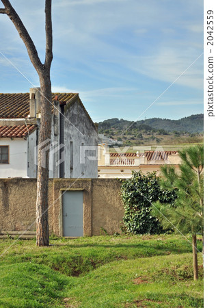 An old private house in Spain An old private house in Spain 2042559