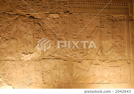 Mural painting in the Temple of Luxor Mural painting in the Temple of Luxor 2042643