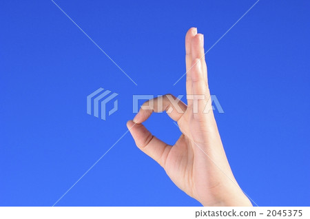 左手 身體部位 ok 2045375