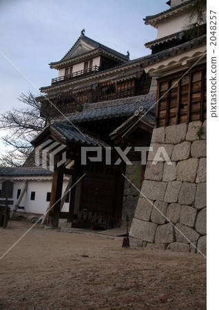 松山城紫竹門 2048257