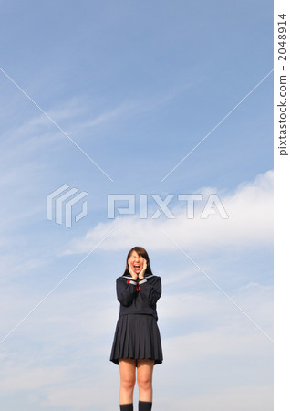 A high school student A high school student 2048914