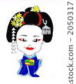 apprentice geisha, geiko, kabuki 2050317
