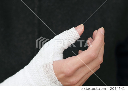 身體部位一名女性（手部傷害治療患者傷害治療傷處理划痕） 2054541