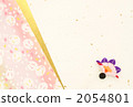 New Year's Day background paper 01 ◆ New year's card 2054801